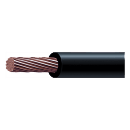 Cable THW-LS / Calibre 10 AWG / 19 Hilos / Color Negro / Venta por Metro