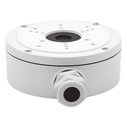 Caja de Conexiones de Exterior con Tapa para Cámaras Tipo Domo, Turret y Bala / IP66