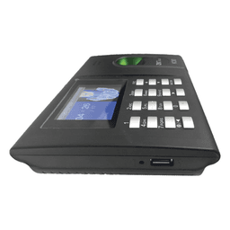 Terminal de Tiempo y Asistencia / Huella y Tarjeta 125 kHz / 1,000 Huellas / 80,000 Eventos / Batería de Respaldo 2Ah / TCP/IP USB / Control de 1 Puerta