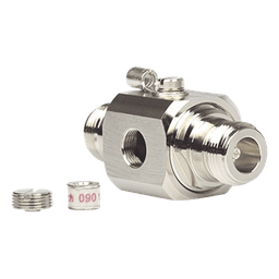 Protector contra descargas eléctricas. Cubre los rangos de frecuencia de los amplificadores de Señal Celular. 50 Ohm. Conectores N.