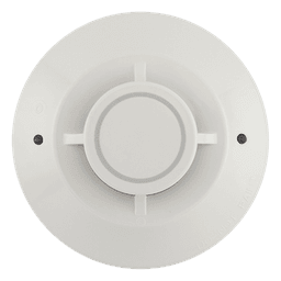 Detector de calor inalámbrico / Termovelocimétrico + fijo 135 °F (57 °C) / Tasa 15 °F/min / Red mallada 902-928 MHz / Base incluida
