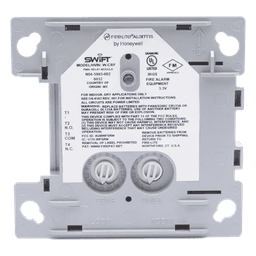 Módulo de relé inalámbrico direccionable / 1 contacto Forma C SPDT / malla SWIFT 902-928 MHz / baterías CR-123A / gateway W-GATE