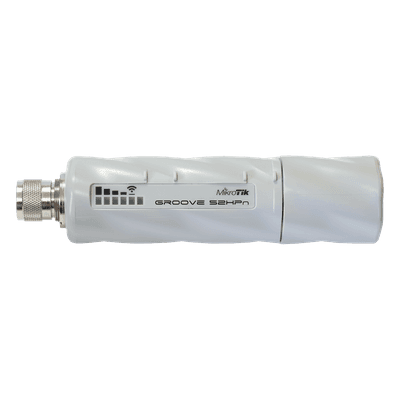 (GrooveA 52) Punto de Acceso, Doble Banda (2.4 ó 5 GHz) 802.11 a/b/g/n, Hasta 500mW, Incluye Antena Omnidireccional de 6 dBi.