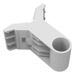 (QM) Adaptador básico de montaje en pared para antenas pequeñas punto a punto y sector