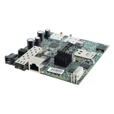  RouterBoard Inalámbrico de 5GHz ac, 1 Puerto Gigabit, CPU 720MHz, Licencia L4