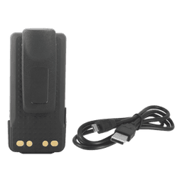  Batería con cargador USB integrado de Li-Ion 2600MAH  con clip  para radios XPR3300/3500 