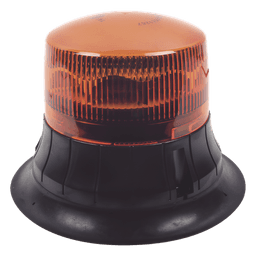 Burbuja LED giratoria de color ámbar, 9 LEDs, montaje magnético