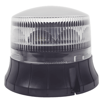 Burbuja LED giratoria color claro, 9 LEDs, montaje magnético