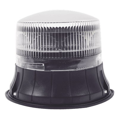 Burbuja LED giratoria de color claro, 9 LEDS, montaje permanente
