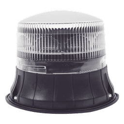 Burbuja LED giratoria de color claro, 9 LEDS, montaje permanente