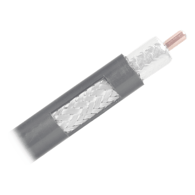 Carrete de 305 Metros (1000 Pies), Cable Coaxial de 1/2 de Baja Pérdida, LMR600 de 50 Ohms