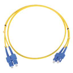 Jumper de Fibra Óptica Monomodo SC/SC Duplex de 1 Metro (3.28 Pies)