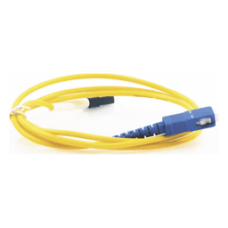 Jumper de Fibra Óptica Monomodo LC/UPC-SC/UPC Simplex de 1 Metro (3.28 Pies)