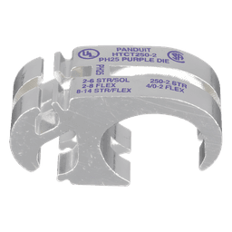 Conector de Compresión / Derivaciones Múltiples / 250 Kcmil a 2 AWG / Acero Inoxidable / 600 V / Diseño Ranurado