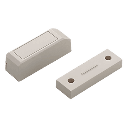 Imán de Repuesto para Contacto Magnético Inalámbrico / Activación 0.5 Pulgadas (12 mm) / Color Blanco / Alineación Guiada