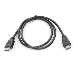 Cable HDMI de 1 Metro (3.28 pies) (High Speed) / Resolución 4K / Soporta Canal de Retorno de Audio (ARC)/ Soporta 3D / Blindado para Reducir Interferencia / Chapado en Oro / Alta Resistencia y Durabilidad.