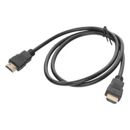 Cable HDMI de 1 Metro (3.28 pies) (High Speed) / Resolución 4K / Soporta Canal de Retorno de Audio (ARC)/ Soporta 3D / Blindado para Reducir Interferencia / Chapado en Oro / Alta Resistencia y Durabilidad.