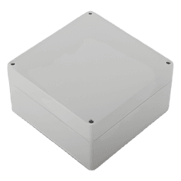 Gabinete Plástico para Exterior / IP65 / IK07 / 160 x 160 x 90 mm / -20°C a 60°C / Cierre por Tornillos