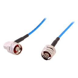 Jumper de Cable Flex TFT-402-LF (1/8 Diam.) de 1 Metro (3.28 Pies), con Conectores N Macho a N Macho en A/R, 0-3 GHz.