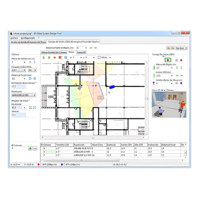 IP Video System Design BASIC Tool / Software de Diseño para el Sistema de Vídeo IP / Hasta 16 Cámaras por Proyecto