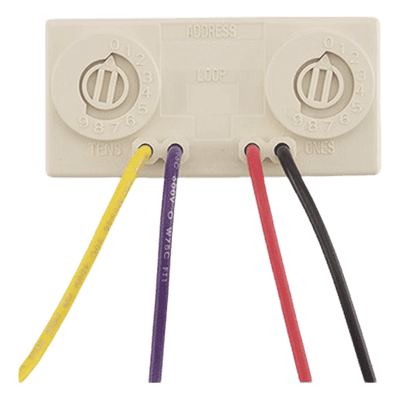 Mini módulo monitor direccionable para contacto seco normalmente abierto, protocolo LiteSpeed, paneles Fire-Lite