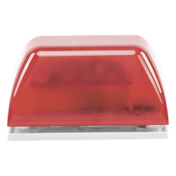 Minicontrolador Audiovisual de Uso No Autorizado o Situaciones Urgentes, Color Rojo