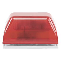 Minicontrolador Audiovisual de Uso No Autorizado o Situaciones Urgentes, Color Rojo