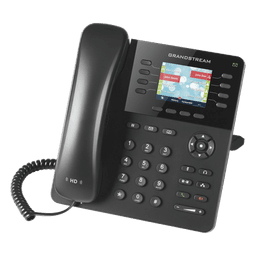Teléfono IP Empresarial / 8 Líneas SIP / 4 Cuentas Simultáneas / Gigabit Dual / Bluetooth / PoE / Pantalla LCD 2.8 pulgadas