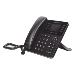 Teléfono IP Empresarial / 8 Líneas SIP / 4 Cuentas Simultáneas / Gigabit Dual / Bluetooth / PoE / Pantalla LCD 2.8 pulgadas