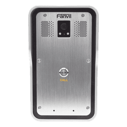 Video intercomunicador SIP para botón de pánico, PoE, Onvif con 1 relevador integrado.