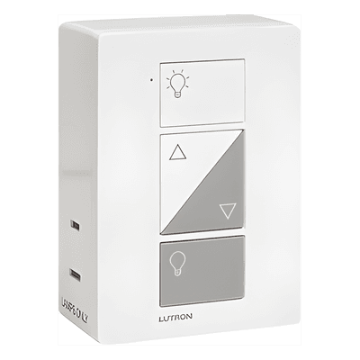 Atenuador de Clavija Inteligente / Dual Receptáculo / LED/CFL 100 W / Incandescente/Halógeno 300 W / 120 V / Alcance 9 m (29.5 ft)