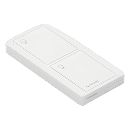 Control remoto inalámbrico Pico de 2 botones para encender y apagar luces, usable como control de mano o de pared, compatible con Caseta Wireless, RadioRA 2 y HomeWorks QS
