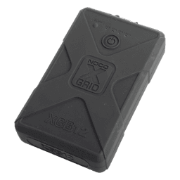 Batería de respaldo Li-Ion 12,000 mAh con cubierta plástica protectora y salida USB para cargar dispositivos inalámbricos