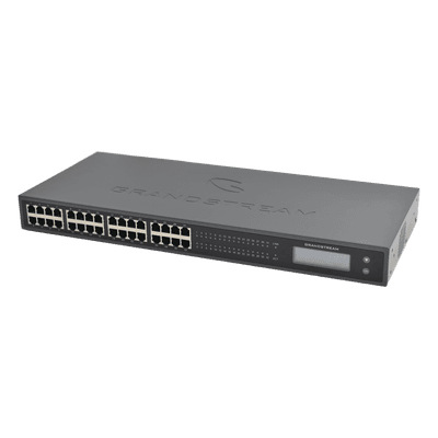 Adaptador VoIP GrandStream de 32 FXS 2 puertos telco 50 pins p/montaje en rack
