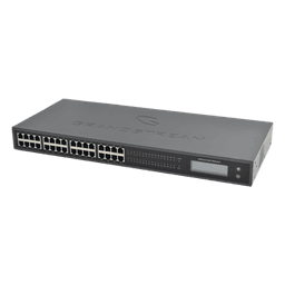 Adaptador VoIP GrandStream de 32 FXS 2 puertos telco 50 pins p/montaje en rack