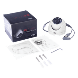 KIT TurboHD 1080p / DVR 8 Canales / 4 Cámaras Bala (exterior 2.8 mm) / 4 Cámaras Eyeball (exterior 2.8 mm) / Transceptores / Conectores / Fuente de Poder Profesional hasta 15 Vcc para Largas Distancias