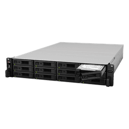 Unidad de Expansión NAS / 12 Bahías de Disco / Fuentes de Alimentación Redundantes / Expansión de Volumen en Caliente / Rack 2U