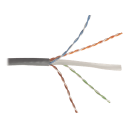 Bobina de Cable UTP Reelex, de 4 Pares, Alto Desempeño Cat6, PVC (CM), Color Gris, 23 AWG, 305 Metros (1000 Pies)