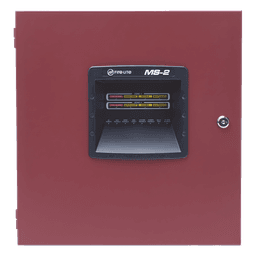 Panel de control de alarma contra incendio convencional de 2 zonas, compatible con detectores serie i3