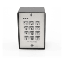 Teclado de Control de Acceso / 1,200 Usuarios / 3 Grupos Independientes / 3 Relevadores / Salida Wiegand / Antivandálico / Retroiluminación LED