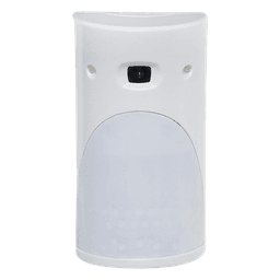 Detector con cámara MotionViewer / PIR 90°, 12 m / CMOS color 110°, IR 7 m / RF bidireccional S2View / paneles Videofied XL, Visio, XT, XV, W