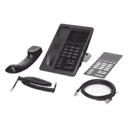 Teléfono IP para Hotelería / 6 Teclas Programables Hotline / PoE 802.3af / 2 Puertos Ethernet 10/100 Mbps / VxWorks / Sin Pantalla