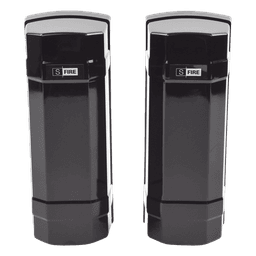 Detector Fotoeléctrico de Doble Rayo / 100 m Exterior / 4 Frecuencias / IP65 / Alimentación 12-24 VDC/VAC