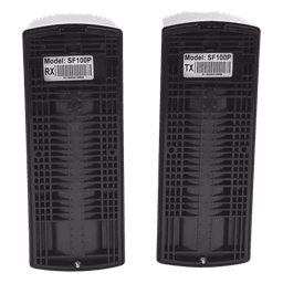 Detector Fotoeléctrico de Doble Rayo / 100 m Exterior / 4 Frecuencias / IP65 / Alimentación 12-24 VDC/VAC