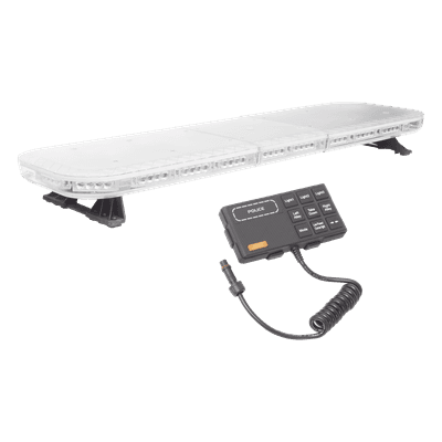 Barra de Luces LED / 47" (119.4 cm) / 88 LED Hyperlux / Rojo/Azul/Ámbar / Control de Tráfico / IP65 / 10-14.8V DC