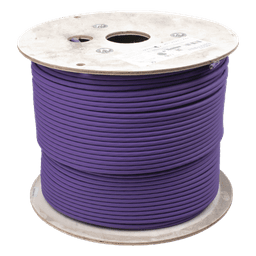 Bobina de Cable U/UTP / Cat6A / 23 AWG / LS0H / 305 m (1000 pies) / 500 MHz / 10GBase-T