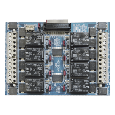 Tarjeta de relevador de 8 salidas KEYSCAN