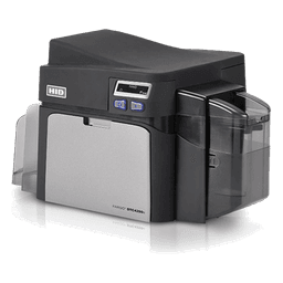 Impresora de Tarjetas ID FARGO DTC4250e / Dye Sublimation y Transferencia Térmica de Resina / Resolución 300 dpi / Seguridad AES-256 / Interfaz USB 2.0 y Ethernet / Capacidad de Tarjeta de Entrada 100 Tarjetas