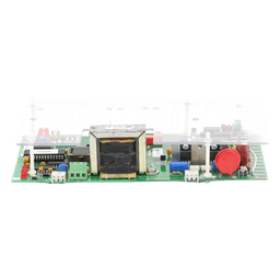 Tablilla de Control para Barrera Vehicular / 115 VAC / Configuración DIP / Sensores de Contacto y No Contacto / Temporizador 1-59 s / Montaje en Concreto