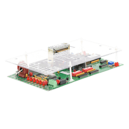 Tablilla de Control para Barrera Vehicular / 115 VAC / Configuración DIP / Sensores de Contacto y No Contacto / Temporizador 1-59 s / Montaje en Concreto